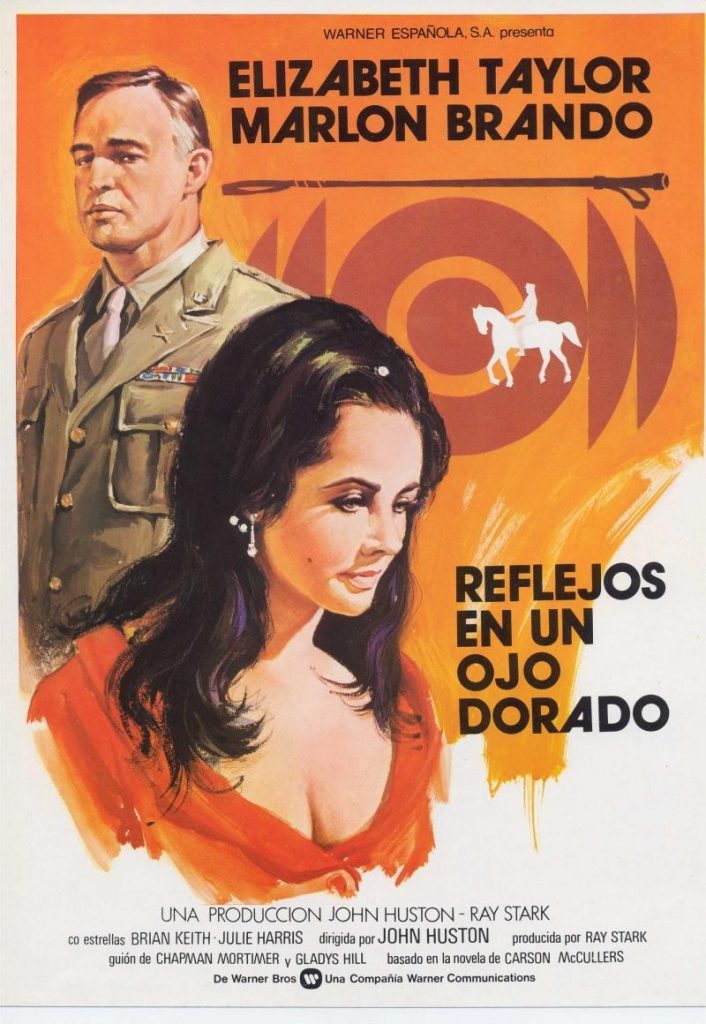 Reflejos en un ojo dorado, John Houston