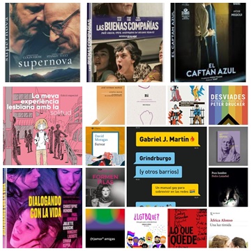 Novetats al centre d’interès LGTBIQ+ a la biblioteca.