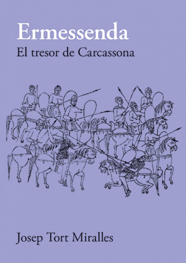 Coberta de la novel&middot;la Ermessenda. El tresor de Carcassona